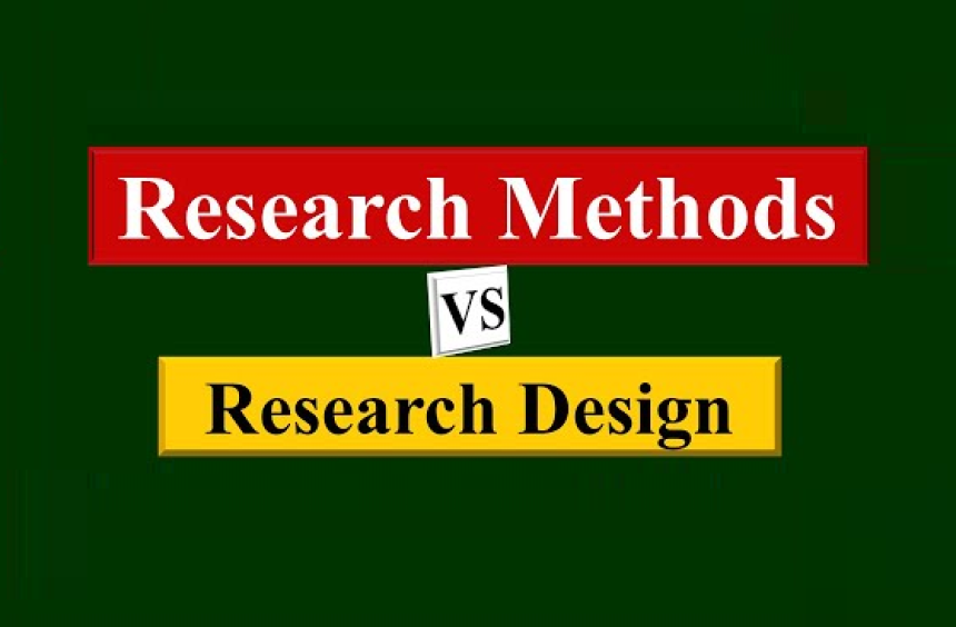 វិធីសាស្រ្តស្រាវជ្រាវ (RM) Vs ការរចនាស្រាវជ្រាវ (RD)